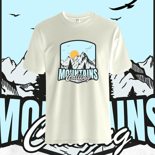 Mountains Calling Oversized T-Shirt – Adventure Awaits