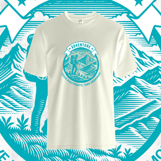 Hiker's Dream Oversized Tee – Explore More, Worry Less