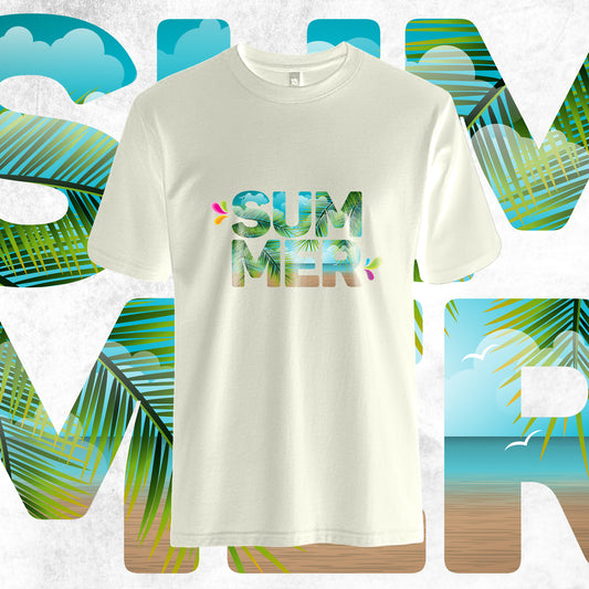 Tropical Breeze Oversized Tee – Summer Mode On