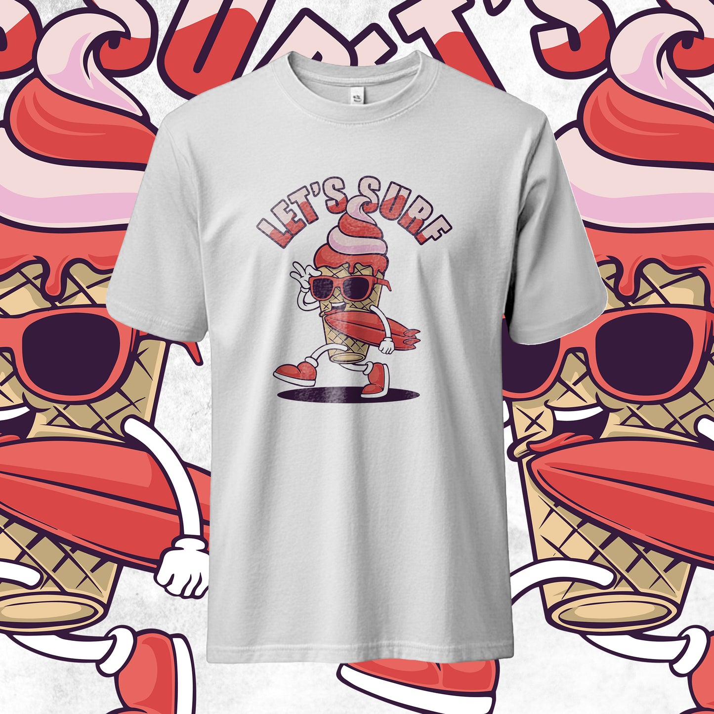 Sundae Surfer Oversized T-Shirt | Fun & Relaxed Fit